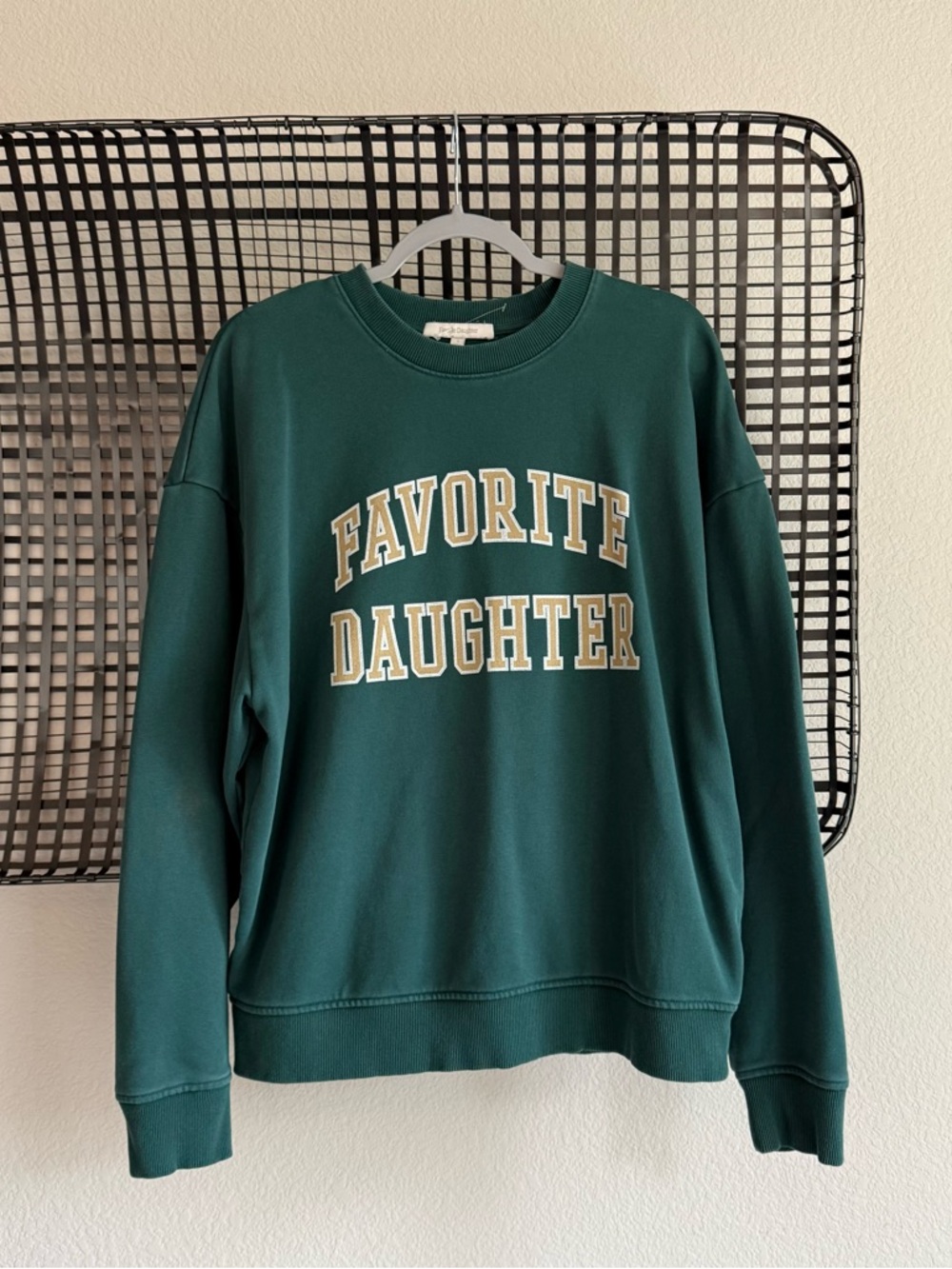 Favorite daughter collegiate sweatshirt